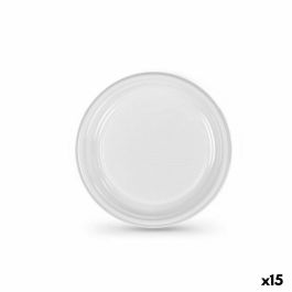 Set de platos reutilizables Algon Blanco Plástico 17 x 17 x 1,5 cm (36 Unidades) Precio: 23.50000048. SKU: B1HDAZE225