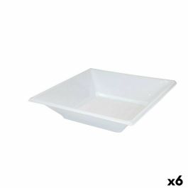 Set de platos reutilizables Algon Blanco Plástico (36 Unidades) Precio: 24.50000014. SKU: B1GP9DXV33