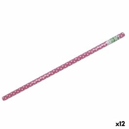 Mantel en rollo Algon Papel Lunares Rosa 120 x 500 cm (12 Unidades) Mantel en rollo Algon Papel Lunares Rosa 120 x 500 cm (12 Unidades)