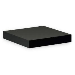 Estante Confortime Negro Madera MDF 23,5 x 23,5 x 3,8 cm (6 Unidades)