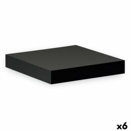 Estante Confortime Negro Madera MDF 23,5 x 23,5 x 3,8 cm (6 Unidades) Precio: 32.49999984. SKU: B19ZMKY44T