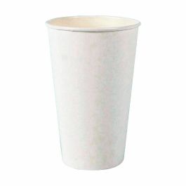 Set de Vasos Algon Desechables Cartón Blanco 6 Piezas 450 ml (16 Unidades)