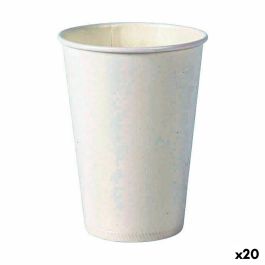 Set de Vasos Algon Desechables Cartón Blanco 20 Piezas 220 ml (20 Unidades) Precio: 20.9500005. SKU: B1ECDYLBA8