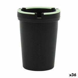 Cenicero Wooow Negro Plástico 8 x 8 x 11 cm (36 Unidades) Cenicero Wooow Negro Plástico 8 x 8 x 11 cm (36 Unidades)