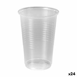 Set de vasos reutilizables Algon Transparente 50 Piezas 250 ml (24 Unidades)