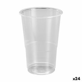 Set de vasos reutilizables Algon Transparente 50 Piezas 300 ml (24 Unidades)