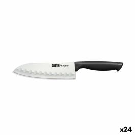 Cuchillo de Cocina Quttin Santoku Black 17 cm (24 Unidades)