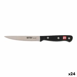 Cuchillo Pelador de Verduras Quttin Negro Plateado 12 cm (24 Unidades) Precio: 56.95000036. SKU: B14QLBLM7A
