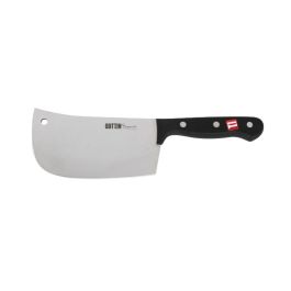 Macheta de Cocina Quttin Sybarite Negro Plateado 17,5 cm (6 Unidades)