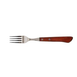 Tenedor Quttin Packwood 9,5 cm Marrón Plateado (36 Unidades)