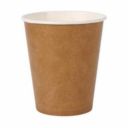 Set de Vasos Algon Desechables papel kraft 12 Piezas 250 ml (20 Unidades)