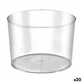Set de vasos reutilizables Algon 230 ml Plástico 12 Piezas (20 Unidades)