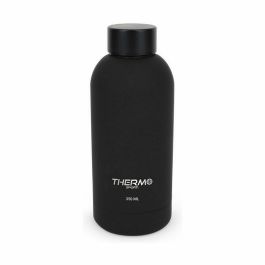 Botella Térmica ThermoSport Soft Touch Negro 350 ml (6 Unidades)