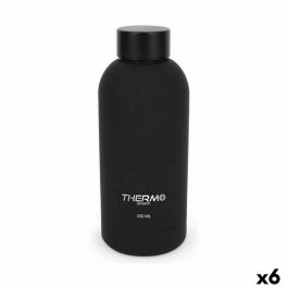 Botella Térmica ThermoSport Soft Touch Negro 350 ml (6 Unidades) Precio: 37.94999956. SKU: B18SWRJFEM