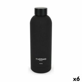 Botella Térmica ThermoSport Soft Touch Negro 500 ml (6 Unidades) Precio: 37.94999956. SKU: B16EFLQXN9