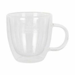 Juego de Tazas Santa Clara Vidrio de Borosilicato 150 ml Térmica 2 Unidades (2 Piezas)