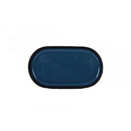 Bandeja de Aperitivos La Mediterránea Chester Azul Ovalado 13 x 8 x 4 cm (24 Unidades)