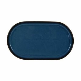 Bandeja de Aperitivos La Mediterránea Chester Azul Ovalado 30,5 x 17,5 x 2,8 cm (8 Unidades)