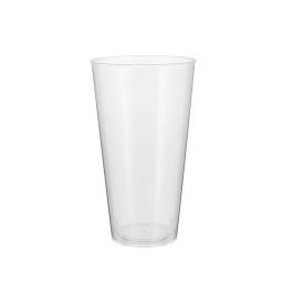 Set de vasos reutilizables Algon Plástico Transparente 10 Piezas 450 ml (32 unidades)
