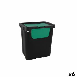 Cubo de Basura para Reciclaje Tontarelli Moda double Verde (6 Unidades) 24 L Precio: 63.9500004. SKU: B1C6X6334X