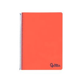 Cuaderno Espiral Liderpapel A4 Wonder Tapa Plastico 80H 90 gr Pauta Ancha 3,5 mm Con Margen Color Rojo Cuaderno Espiral Liderpapel A4 Wonder Tapa Plastico 80H 90 gr Pauta Ancha 3,5 mm Con Margen Color Rojo