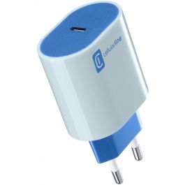 Cellularline Cargador USB-C PD 20W Azul Precio: 35.78999952. SKU: B1JH37RMK6