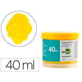 Tempera Liderpapel Escolar 40 mL Amarillo 5 unidades Precio: 4.2350000242. SKU: B1EGCQ9NK8