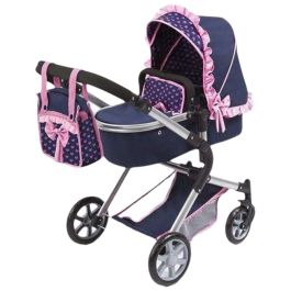 Coche muñecas combi azul marino 82x38.5x79 cm Precio: 105.59000023. SKU: B15HWLKFRW