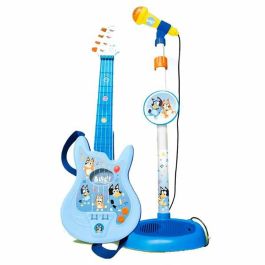 Guitarra Infantil Bluey Regulable Micrófono 60 x 30 x 17 mm