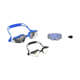 Gafas natación silicona con lente de pc polarizada efecto metalizado - modelos surtidos Precio: 5.0699. SKU: B152RSW42N