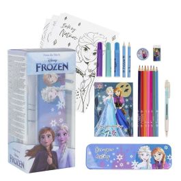 Set papelería coloreable frozen