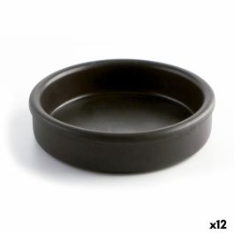 Cazuela Quid Negro Cerámica (Ø 18 cm) (12 Unidades)
