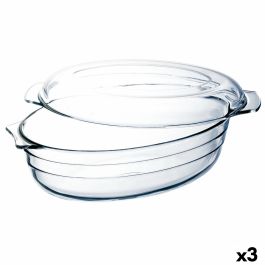 Fuente de Cocina Ô Cuisine Ocuisine Vidrio Con Tapa 3 L 1,1 L Transparente Vidrio 3 Unidades Precio: 47.94999979. SKU: S2706873