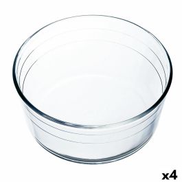 Molde para Horno Ô Cuisine Ocuisine Vidrio Soufflé Transparente Vidrio 22 x 22 x 10 cm (4 Unidades) Precio: 33.94999971. SKU: S2706875