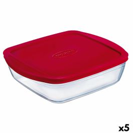 Fiambrera Rectangular con Tapa Ô Cuisine Cook&store Ocu Rojo 2,5 L 28 x 20 x 8 cm Silicona Vidrio (5 Unidades) Precio: 59.95000055. SKU: B176J3DCHF