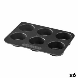 Molde para Tartaletas Pyrex Magic Negro 24 x 18 x 3 cm (6 Unidades) Precio: 51.89000058. SKU: S2707015