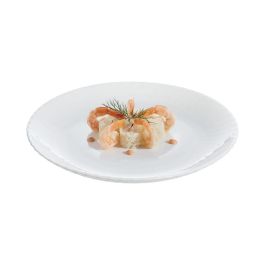 Plato de Postre Luminarc Pampille Blanco Vidrio (19 cm) (24 Unidades)