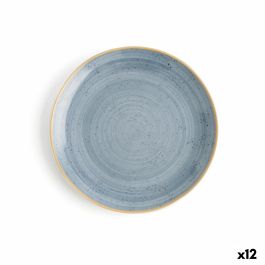 Plato Llano Porcelana Terra Ariane 21 cm (12 Unidades)