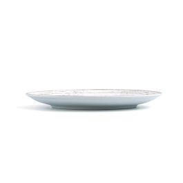 Plato Llano Porcelana Tornado White Ariane 21 cm (12 Unidades)