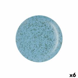 Plato Llano Ariane Oxide Cerámica Azul (Ø 24 cm) (6 Unidades) Precio: 41.94999941. SKU: S2708384