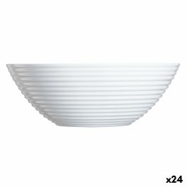 Bol Luminarc Harena Blanco Vidrio 16 cm Multiusos (24 Unidades) Precio: 40.94999975. SKU: S2708903