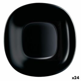 Plato de Postre Luminarc Carine Negro Vidrio (19 cm) (24 Unidades) Precio: 60.95000021. SKU: S2709013