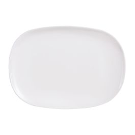 Fuente de Cocina Luminarc Sweet Line Rectangular Blanco Vidrio 35 x 24 cm (6 Unidades)