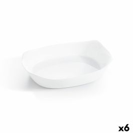 Fuente de Cocina Luminarc Smart Cuisine Rectangular Blanco Vidrio 30 x 22 cm (6 Unidades) Precio: 47.94999979. SKU: S2709496