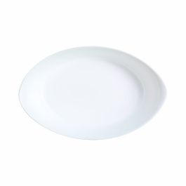 Fuente de Cocina Luminarc Smart Cuisine Ovalado Blanco Vidrio 21 x 13 cm (6 Unidades)