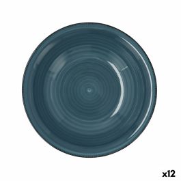 Plato Hondo Quid Vita Cerámica Azul (ø 21,5 cm) (12 Unidades) Precio: 41.94999941. SKU: S2709891