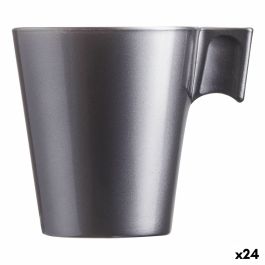 Taza Mug Luminarc Flashy Morado 80 ml Vidrio (24 Unidades)