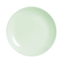 Plato de Postre Luminarc Diwali Paradise Verde Vidrio 19 cm (24 Unidades)