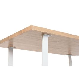 Mesa de Comedor Home ESPRIT Marrón Negro Hierro Madera MDF 160 x 90 x 75 cm