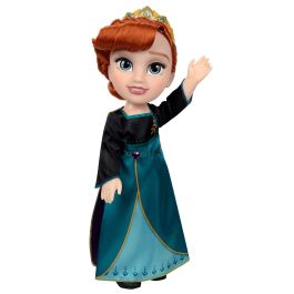 Disney Muñeca Frozen Anna, 38 cm, Ideal para Niños a Partir de 6 Años